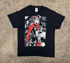 DC Comics Harley Quinn Black Graphic Tee Unisex Adult Size Medium Batman 2021