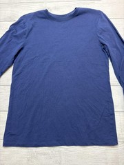 APT. 9 Shirt Mens Small Blue Premier Flex Long Sleeve Tagless Tee Casual