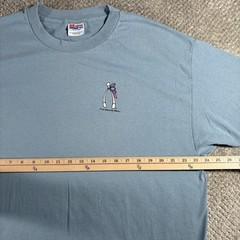 Vintage 90s Hanes Heavyweights 50/50 Graphic T-Shirt XL Streetwear Y2K