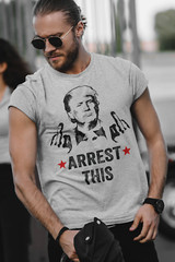 Trump 2024 Supporter T-shirt Arrest This Political Satire Funny Trump Shirts