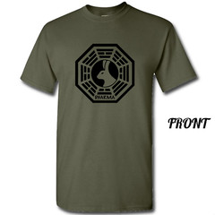 Dharma Initiative Looking Glass Lost Brand New Shirt Various Sizes and Colors