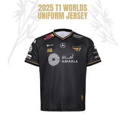 2025 T1 Worlds Uniform Black Jersey League of Legends LOL / From Official store