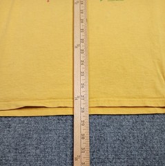 Vintage Bob Marley Freedom Fighter Music 2004 Mens T Shirt Size 1X Zion Yellow