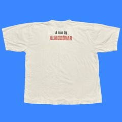 Vintage Movie Promo Shirt Mens XL White 90s Pedro Almodovar Art Graphic Cinema