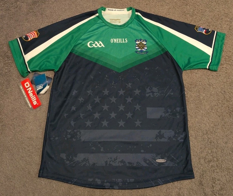O’Neills NYPD Gaelic Football Club Jersey New with Tags Men’s Medium