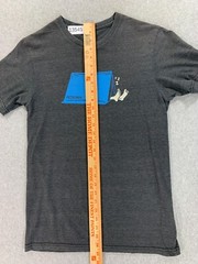 Patagonia Slim Fit Logo Short Sleeve Crew Tee Shirt (Men’s Small) Gray