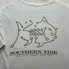 Southern Tide Wake Forest T-Shirt Mens Medium White Football Play College Preppy