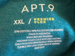 APT 9 Premier Flex crew neck tee shirt size XXL mens