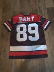Bart Simpson Pullover Medium S/S #89 Jersey LOGO “Don’t have a cow Man” 20th
