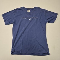 Gulf Shores T Shirt – Small Town, Big Beach Size Large Blue