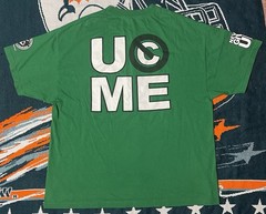 WWE Authentic Wear John Cena Cenation Rise Above Hate T Shirt Men 2XL Green