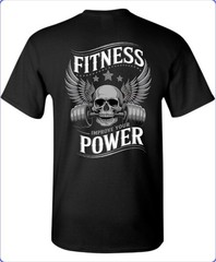 Fitness Power Gym Men’s T-Shirt Till I Collapse Small To 3X-Large