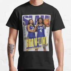 Angel Reese X Flau’Jae Slam Classic Retro Vintage T-Shirt, S-5XL