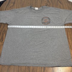 Harley Davidson Mens 2XL Gray T-Shirt Indianapolis Indiana RK Stratman Vintage