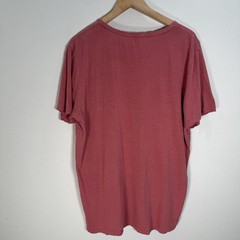 Marine Layer Hemp Cotton Tee T Shirt Mens M/L Crewneck Relaxed Pocket Red Rock
