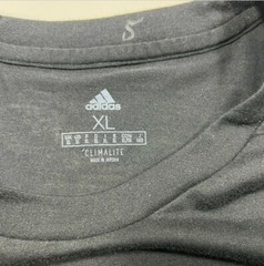 Adidas Climalite Men’s Size XL Solid Black Workout Running Crew-Neck T-Shirt