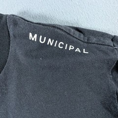 Municipal Sport Utility Gear T-Shirt Mens Medium Black Cotton Modal Stretch Logo