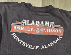Vintage 3D Emblem Harley Davidson Eagle Shirt Short Sleeve T Shirt Sz S/XS