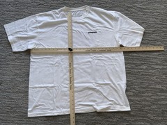 Patagonia Santa Monica Brand Logo S/S Shirt XL White Vintage