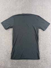 BCG Small Mens Short Sleeve T-Shirt Gray Cotton Blend Crew Neck