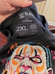 WWE Slam Crate Jeff Hardy Brother Nero Team Extreme Black T Shirt Size XXL 2XL