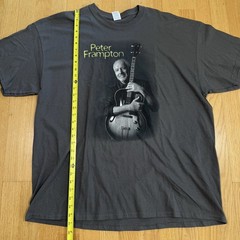 PETER FRAMPTON Raw: An Acoustic Tour 2016 T-SHIRT Men’s 2XL Excellent Condition