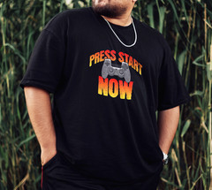 PRESS START NOW (GAMER) T-Shirt Sizes S-5XL