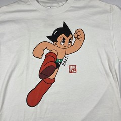 BAIT x Astro Boy T-Shirt Men’s Large White Tezuka Productions Graphic Anime Tee