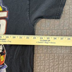 Roberts Racing T Shirt Men’s XL Black Faded Distressed Graphic Lightning Racecar
