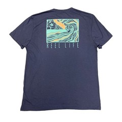 Reel Life Men’s Soft Lightweight Short Sleeve Essential Graphic Tee