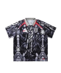Palace x Nike England Dri-FIT Football Jersey Pewter Grey/Bright Crimson – Large