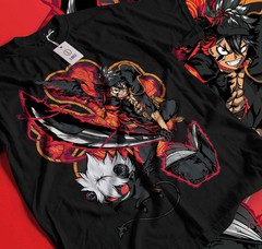 Black Clover Asta & Liebe On Battle Black T-Shirt