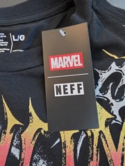 Marvel x NEFF Colab Venom Graphic Print T-Shirt Men’s Size Large