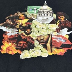 OG 2017 Migos Culture Album Promo Tee Shirt YRN Quality Control Black Mens M0