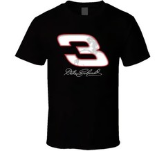 Dale Earnhardt Nascar Racing Black T Shirt