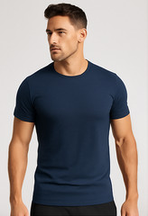 🔥 True Classic 7-Pack Crew Neck T-Shirts | Size M | + Bonus White Tee