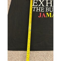 Show Off Clothing T-Shirt Mens XL Black Excellent Jamaica Inhale Exhale Graphic