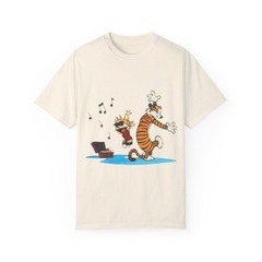 Calvin and Hobbes cartoon Unisex Tee S-5XL