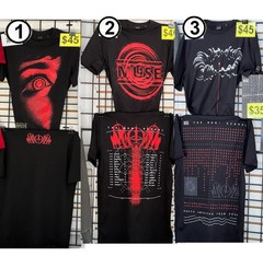 Muse The WOW! Signal North American Tour 2026 Concert T-Shirt Reprint