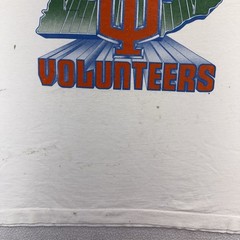 VTG Tennessee Volunteers L T-Shirt Single Stitch Distressed