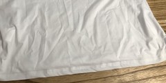 Men’s MED Print Graphic T shirt Short Sleeves White W/ Letter Print