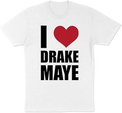 I Heart Drake Maye Shirt Unisex Fastship