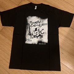 Sueño Callejero Banda Rock Urbano Black Tshirt: Size Medium, Manga Corta, Rare