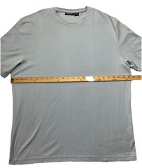 Claiborne Men’s Blue Short Sleeve Crew Neck Shirt Size XL