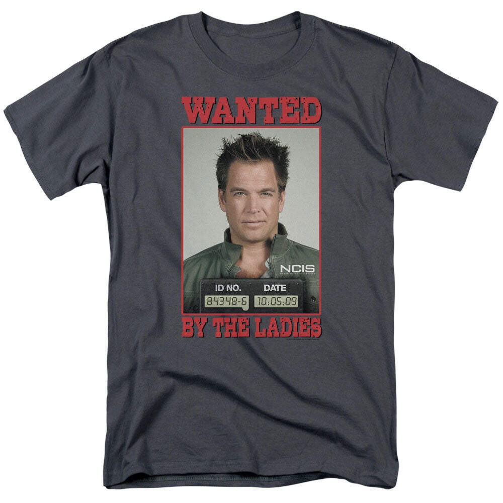Ncis Wanted Licensed Adult Unisex T-Shirt Regular Fit Tee SM-3X