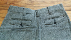 WOOLRICH -Vintage gray tweed Knickers, Mens hunting, golf pants, no stains/holes