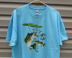 American Fisherman short sleeve bass T shirt – XL