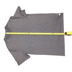 Vuori Ponto Performance Tee Shirt Mens Large Gray Heather Short Sleeve V1057