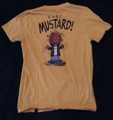 Goldtoe Mustard Kendrick Lamar Size Small Not Like Us Tee Yellow