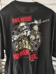 7.62 Design Final Notice Payment Due Shirt SZ 2XL